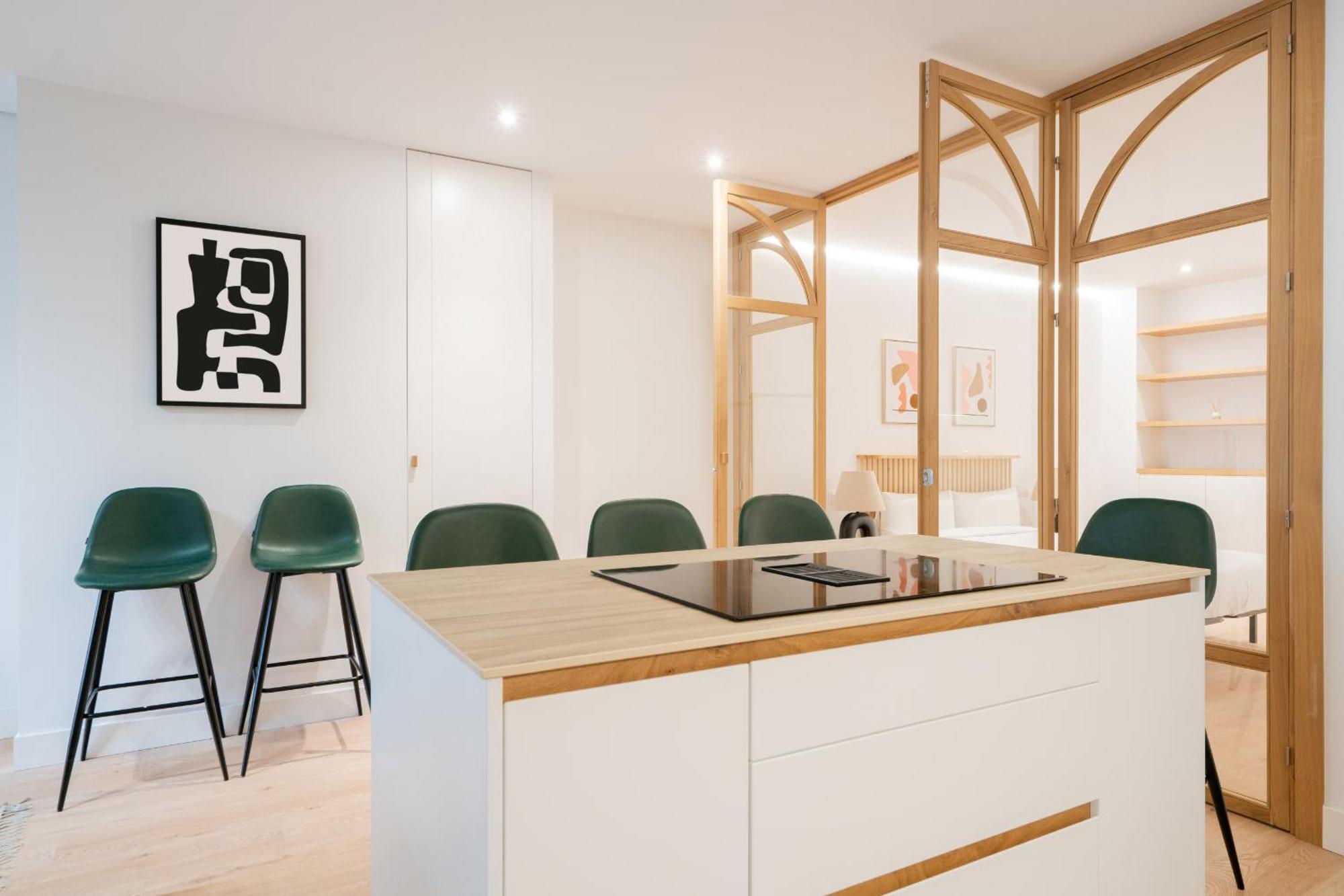 Ferienwohnung Apartamento Reformado De Lujo En Gran Via Madrid Exterior foto